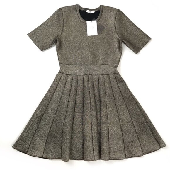 ALC Susanna Gold Metallic Dress - Picture 6 of 12